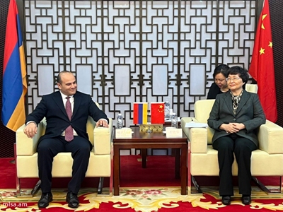 Հայաստանն ու Չինաստանն ունեն գրեթե նույն ոլորտային մարտահրավերները. Նարեկ Մկրտչյանը՝ Չինաստանում