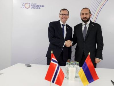 ՀՀ և Նորվեգիայի ԱԳ նախարարները քննարկել են երկու երկրների համագործակցության թեմաներ