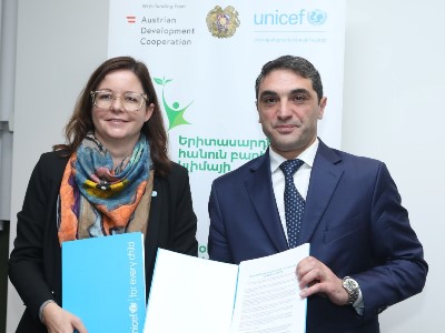 Հայաստանը միացել է Երեխաների, երեիտասարդների և կլիմայի գործողությունների ՅՈՒՆԻՍԵՖ-ի միջկառավարական հռչակագրին