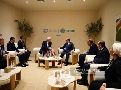 Հայաստանի և Եգիպտոսի նախագահները Դուբայում հանդիպում են ունեցել