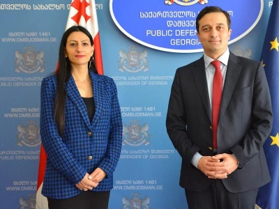 Անահիտ Մինասյանը հանդիպել է Վրաստանի ՄԻՊ-ին