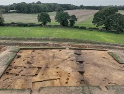В Англии обнаружили руины 1400-летнего языческого храма