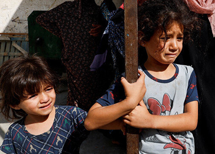Представитель ЮНИСЕФ призвал остановить войну в детьми в Газе