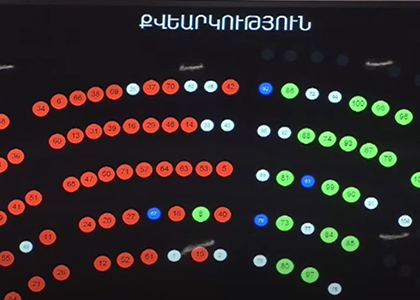 Majority faction votes against putting HayaKve initiative bill on Armenia legislature agenda