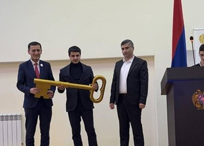 Երիտասարդական մայրաքաղաքի խորհրդանշական բանալին փոխանցվել է Գավառ համայնքին