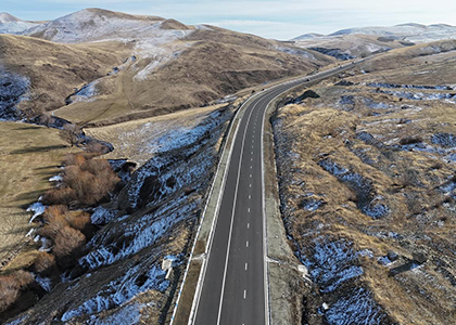 Ավարտվել է Երևան-Գյումրի-ՀՀ պետական սահման միջպետական նշանակության ճանապարհի մի հատվածի հիմնանորոգումը