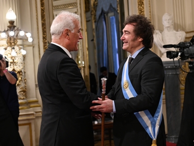 Armenia’s Vahagn Khachaturyan attends Argentina President Javier Milei’s inauguration