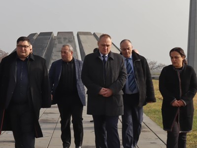 Բելառուսի ՆԳՆ պատվիրակությունն այցելել է Ծիծեռնակաբերդի հուշահամալիր