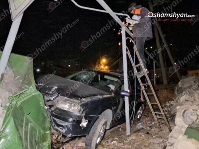 Վթարի մեջ հայտնված քաղաքացուն հիվանդանոց տեղափոխող Skoda-ի վարորդը ինքն է դարձել է վթարի հեղինակ