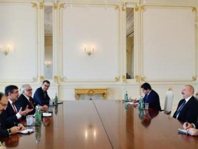 Ադրբեջանի նախագահը հանդիպել է Թուրքիայի փոխնախագահի հետ