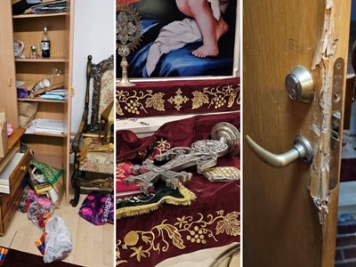 Armenian church looted, vandalized in Sweden (PHOTOS)