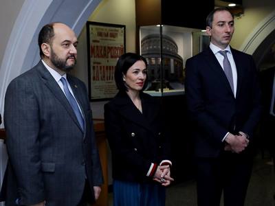 Արայիկ Հարությունյանը մասնակցել է «Աշխարհահռչակ հայեր. Արամ Խաչատրյան» թեմային նվիրված նամականիշի մարման արարողությունը