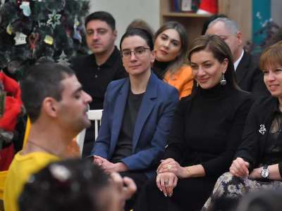 Խարբերդի մասնագիտացված մանկատուն հյուրընկալվելը եւ «Ճախրուկներ» համույթին լսելն իսկական վայելք է. Աննա Հակոբյան