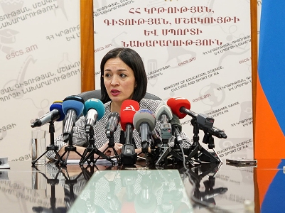 Министр образования, науки, культуры и спорта Армении: Поддержим арцахцев и в 2024 году