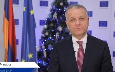 Շարունակում ենք դիտարկել Հայաստանի անվտանգային դրությունը․ ԵՄ դեսպան Վասիլիս Մարագոսը ուղերձ է հղել