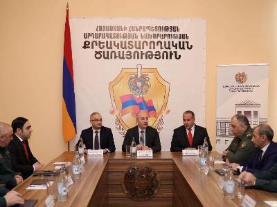 Արդարադատության փոխնախարարը ներկայացրել է Քրեակատարողական ծառայության պետի նորանշանակ առաջին տեղակալին