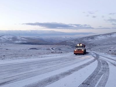 Աշոցքի և Մարալիկի տարածաշրջաններում տեղում է ձյուն. Գնդեվազ-Ջերմուկ և Սյունիքի մարզի ճանապարհներին մերկասառույց է