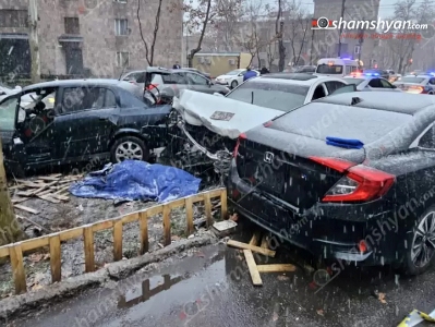 В ДТП в Ереване погибла женщина