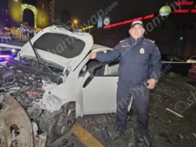 Երևանի կենտրոնում բախվել են Kia-ն ու Opel-ը. կան վիրավորներ