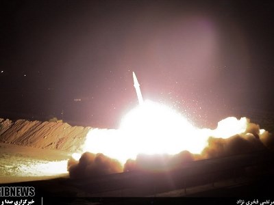 Иран обстрелял баллистическими ракетами цели на территории Ирака