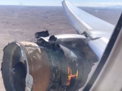 «Boeing 747» ինքնաթիռն օդ բարձրանալուց հետո բռնկվել է