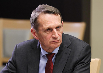 Нарышкин уверен, что Западу не удастся устроить революцию в России