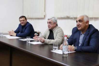 Սերժ Սարգսյանը քննարկել է գործող կառավարիչների աղետաբեր քաղաքականության արդյունքում երկրում ստեղծված իրավիճակը