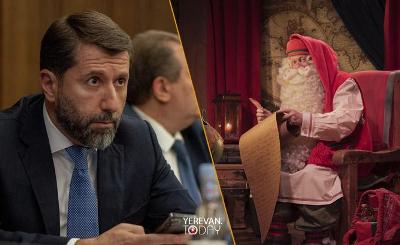 «Ժողովուրդ». Կարեն Անդրեասյանի՝ Ձմեռ պապիկին 2024-ին ուղղված նամակը վատ հետեւանքներ է ունեցել