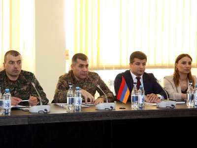 ԵԽ ներկայացուցիչը Վազգեն Սարգսյանի անվան ռազմական ակադեմիայիում քննարկել է ՀՀ ԶՈՒ-ում մարդու իրավունքների եւ այլ հարցերը
