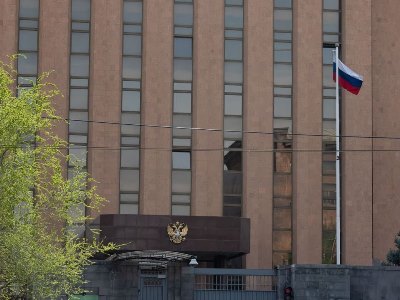 ՌԴ դեսպանատան դիմաց բողոքի ակցիա է անցկացվում Նավալնիի մահվան կապակցությամբ