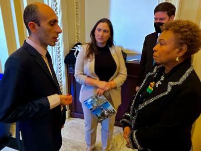 Արցախի նախկին պետնախարարը ԱՄՆ-ում քննարկել է տեղահանված արցախցիներին օգնություն տրամադրելու հարցերը