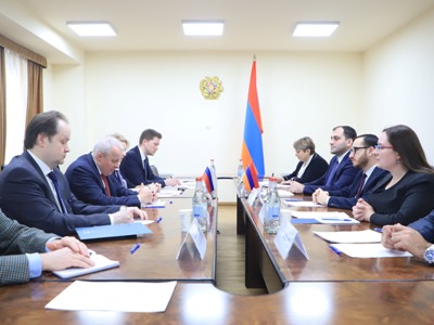 ՌԴ-ն պատրաստակամ է զարգացնելու գործակցությունն ինչպես եղած, այնպես էլ նոր ուղղություններով. Կոպիրկինը՝ Մխիթարյանին