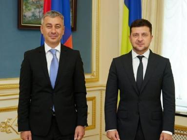 Ուկրաինայում ՀՀ դեսպանը մասնակցել է Զելենսկիի հետ հանդիպմանը