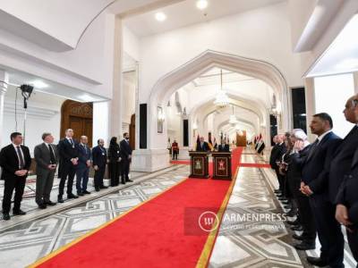 Armenia, Iraq presidents discuss defense, security cooperation