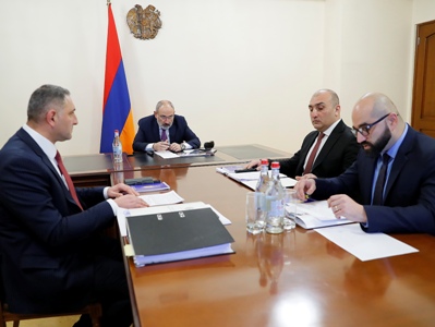 Վարչապետին է ներկայացվել Պետական պահպանության ծառայության գործունեության հաշվետվությունը