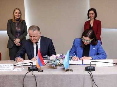 ԵՄ-ն և ՅՈՒՆԻՍԵՖ-ը համաձայնագիր են ստորագրել՝ խթանելու Հայաստանի կրթության համակարգի մրցունակությունը