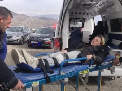 Վայոց ձորում BMW մոտոցիկլով ռուսաստանցի ամուսիններ են վթարի ենթարկվել․ նրանց տեղափոխել են հիվանդանոց