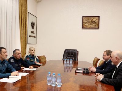 ՆԳՆ ՓԾ տնօրենը Ավստրիական Կարմիր խաչի ներկայացուցչի հետ քննարկել է կամավորական փրկարարական շարժման զարգացման ուղիները