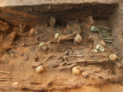 Medieval mass grave of plague victims discovered in Germany