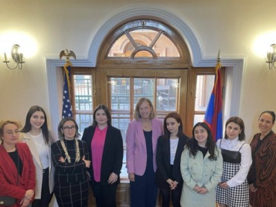 US envoy to Armenia underscores empowering women to participate meaningfully at all levels of conflict prevention