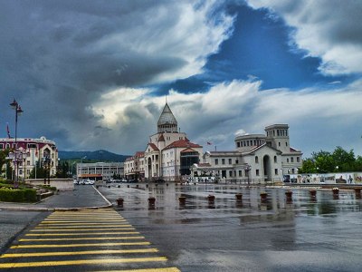Aliyev renames Revival Square in occupied Stepanakert