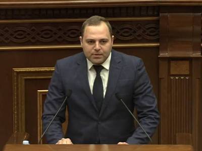 Новый депутат Давид Карапетян принес присягу