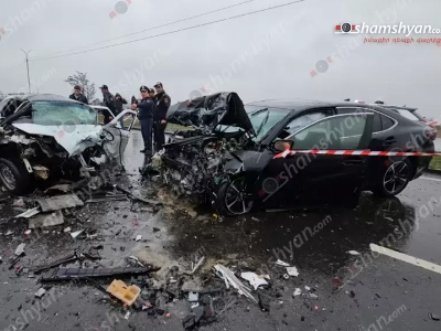 «Lexus»-ի և «LADA Priora»-ի վթարից հետո հիվանդանոց տեղափոխվածներից մեկը ևս մահացավ. պարզվել է 4 զոհերի ինքնությունը