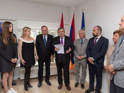 Բրյուսելում բացվել է ՀՅԴ Հայ դատի Եվրոպայի հանձնախմբի նոր գրասենյակը