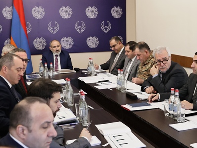 Armenia PM is presented Military industry Committee 2023 activity report