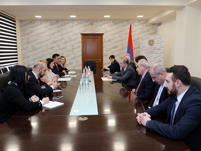 «Վրացագիտության կենտրոնը նոր մեկնարկի հիանալի կետ է». Անդրեասյանն ընդունել է Վրաստանի խորհրդարանի ներկայացուցիչներին