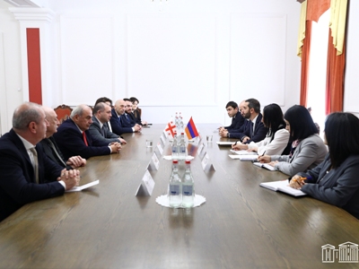 Հայ-վրացական հարաբերությունները ռազմավարական մակարդակի են. Ռուբինյանը՝ Գիվի Միքանաձեին