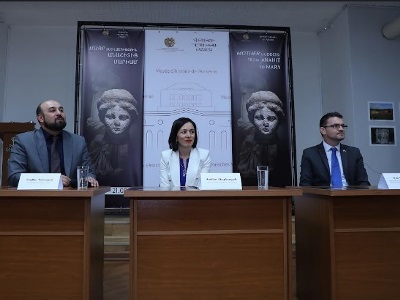 В Музее истории Армении в сентябре выставят бронзовый бюст богини Анаит