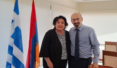 Հունաստանում ՀՀ դեսպանը պատգամավորի հետ քննարկել է Հայաստանի և Հունաստանի միջև համագործակցության բարձր մակարդակը