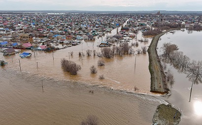 Օրենբուրգում ջրհեղեղի հետևանքով ստեղծված իրավիճակը վատթարանում է